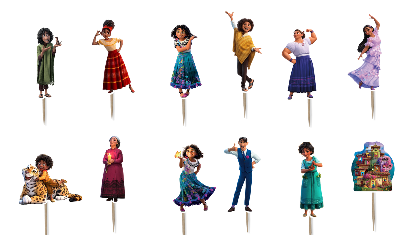 Encanto Cupcake Toppers