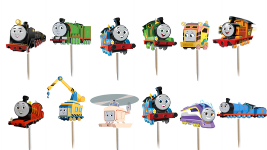 Thomas & Friends Cupcake Toppers
