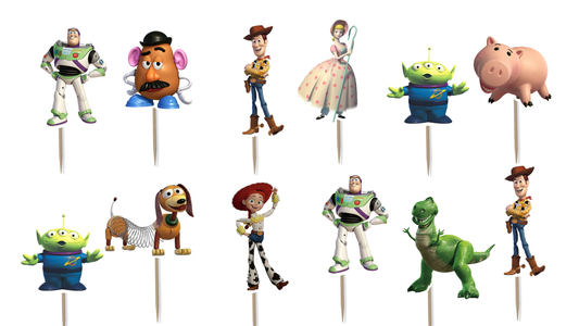 Toy Story Cupcake Toppers